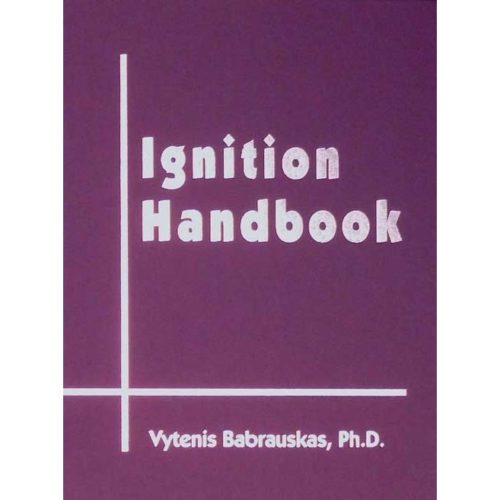 A book cover with the title of ignition handbook.